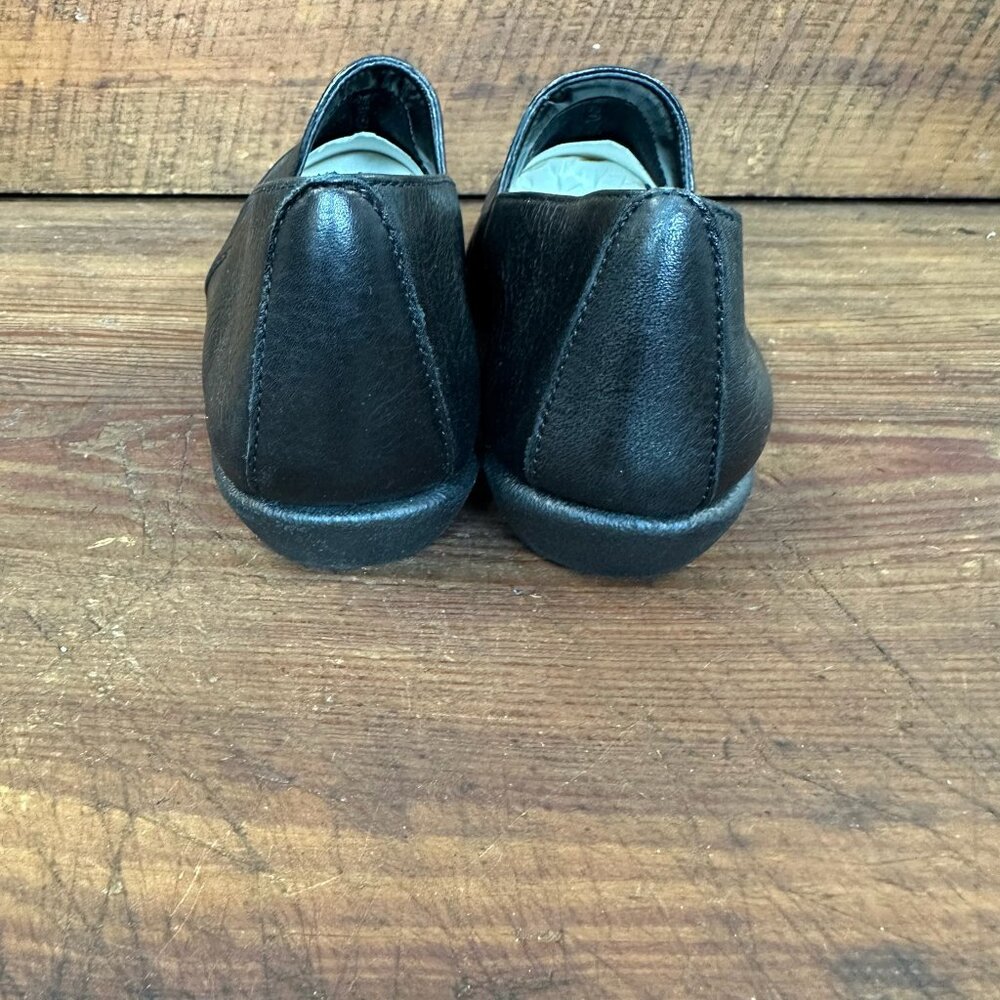 THE FLEXX Black Leather Draper Loafer 38 - Picture 3 of 12